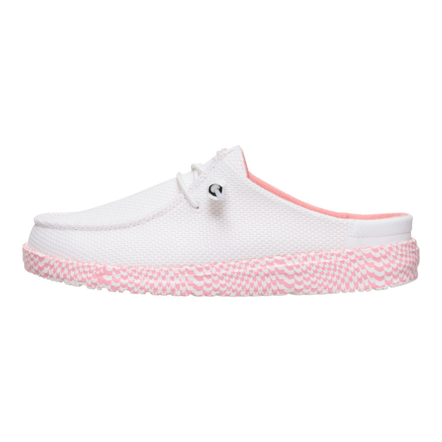 Wendy Slip Warped Geo – White/Pink Lemonade