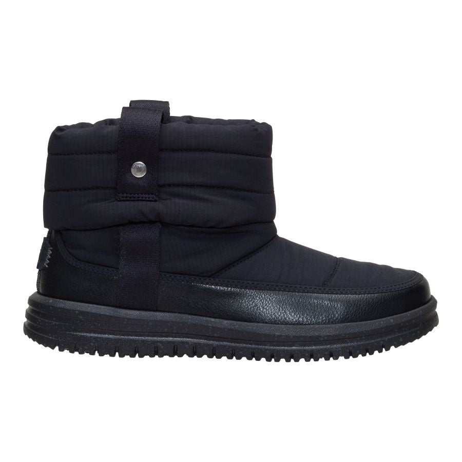 Camden Cuff Nylon Quilt – Black/Black - Image 8