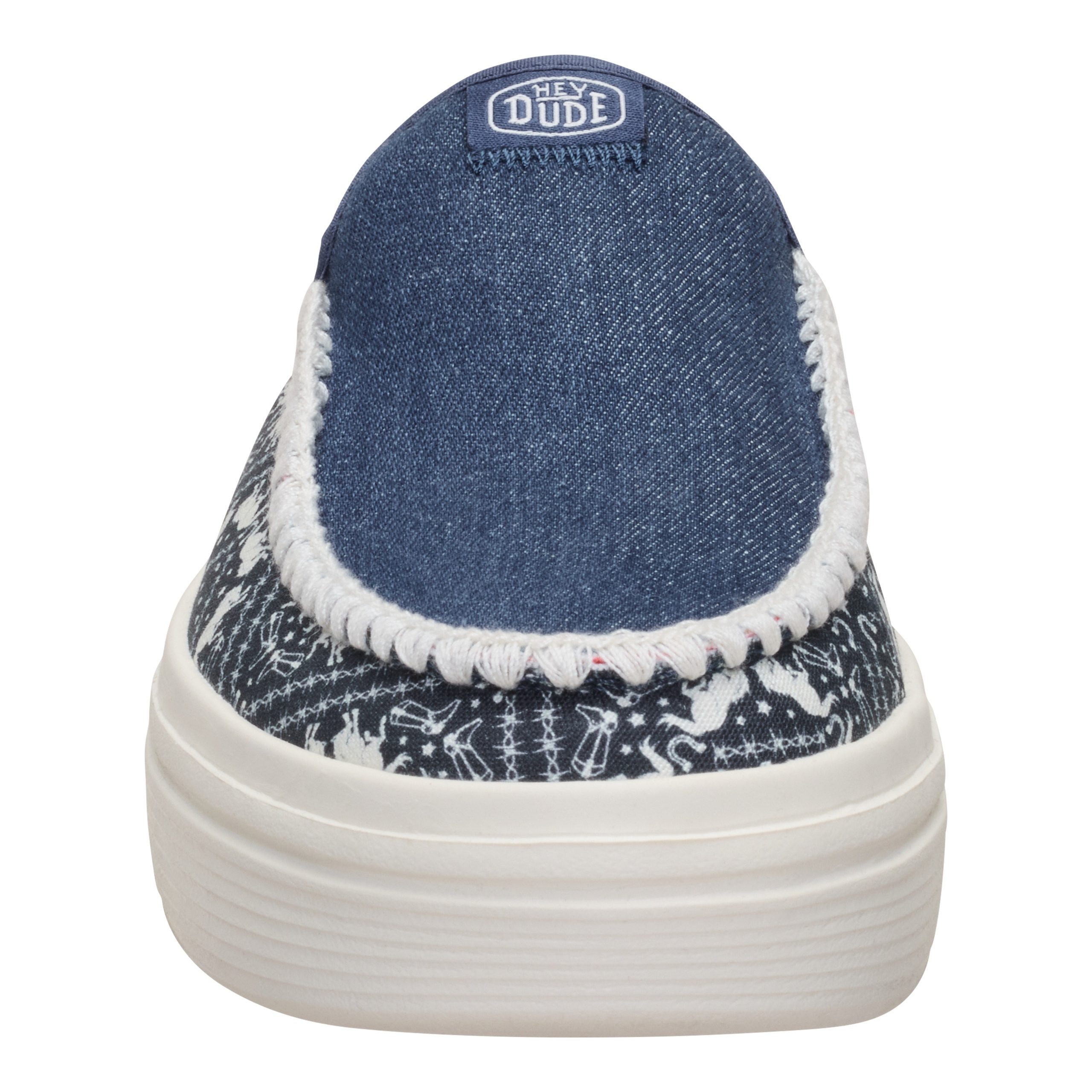 Austin Lift Denim Bandana – Blue Denim - Image 4