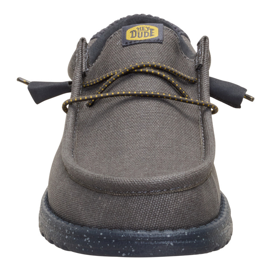 Wally Waxed Casual – Dark Grey - Image 4