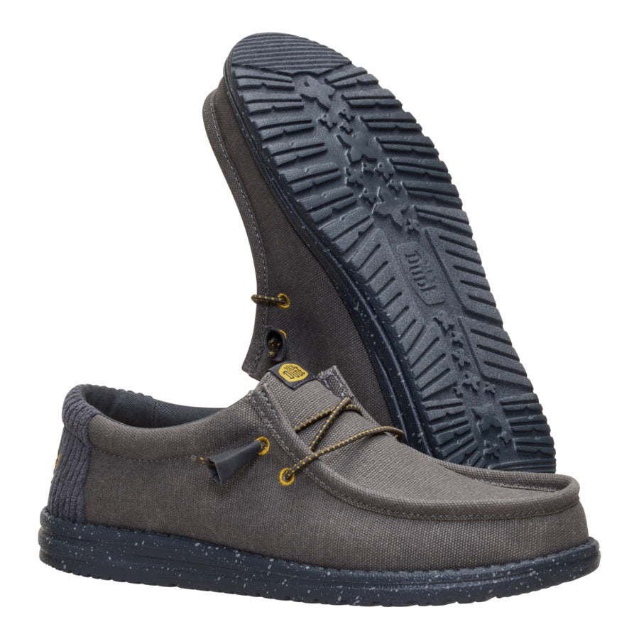 Wally Waxed Casual – Dark Grey - Image 3