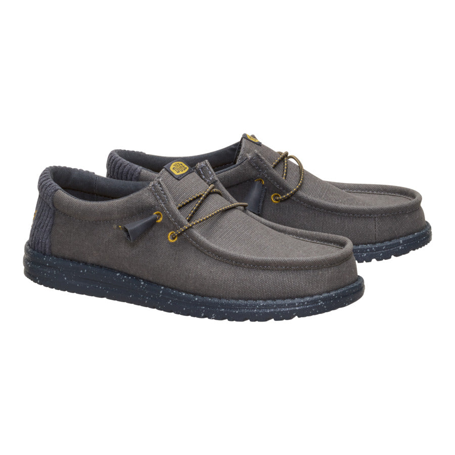 Wally Waxed Casual – Dark Grey - Image 2