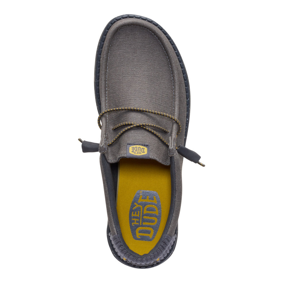 Wally Waxed Casual – Dark Grey - Image 6