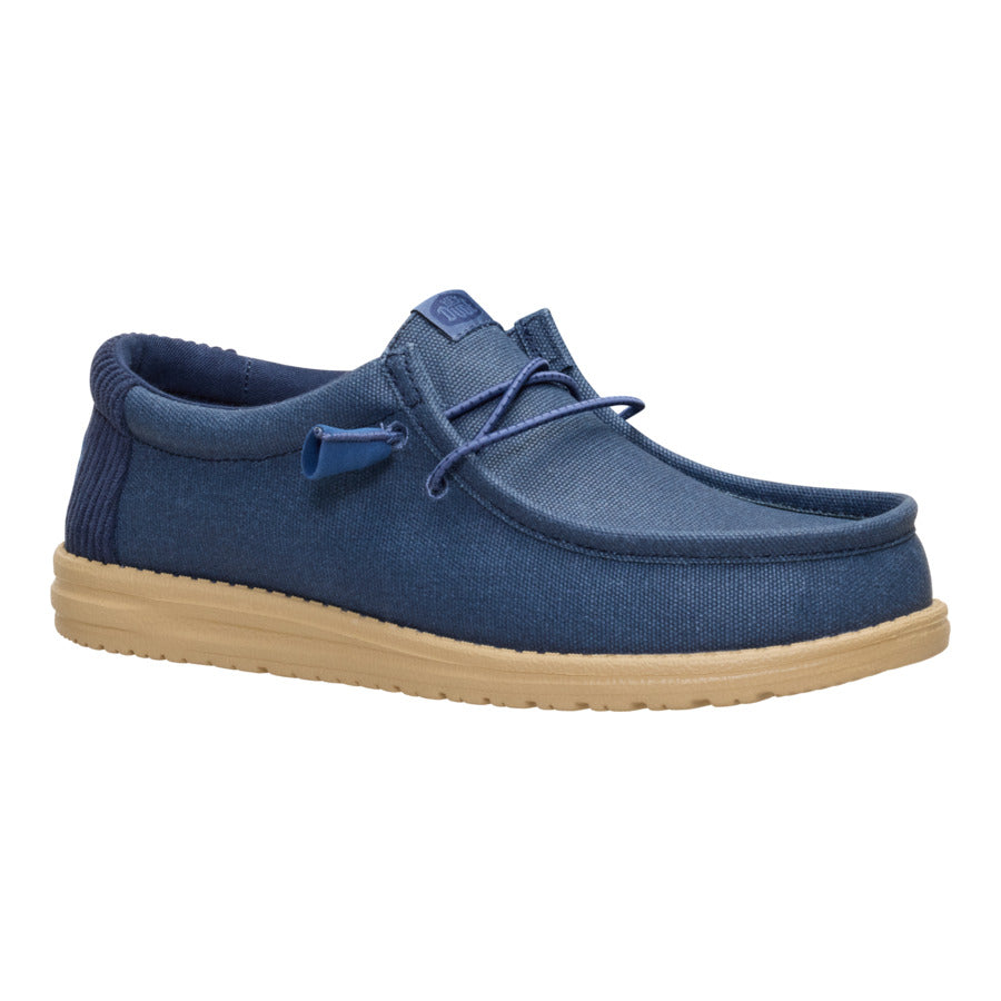 Wally Waxed Casual – Navy - Image 7