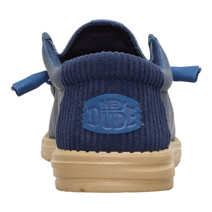 Wally Waxed Casual – Navy - Image 5