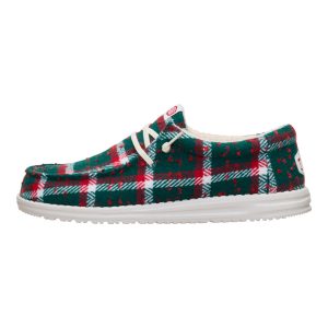 Wally Confetti Plaid Cozy – Red/Green/Multi