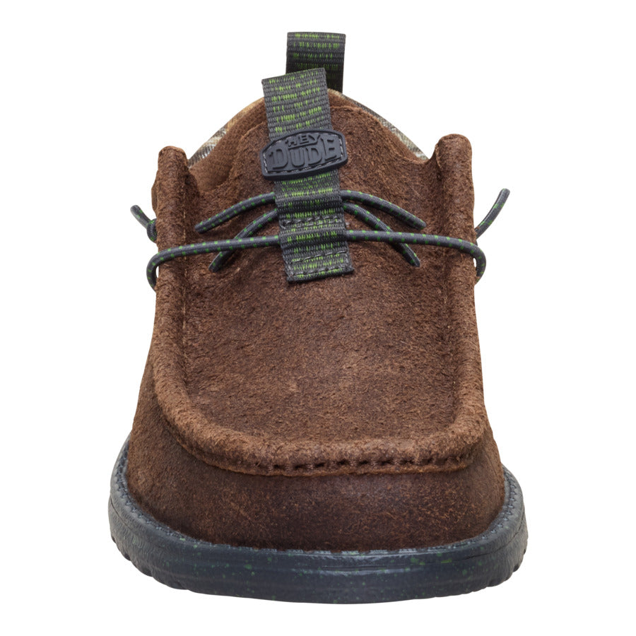 Wally Funk Realtree Edge Suede – Mole Brown/Camo - Image 6