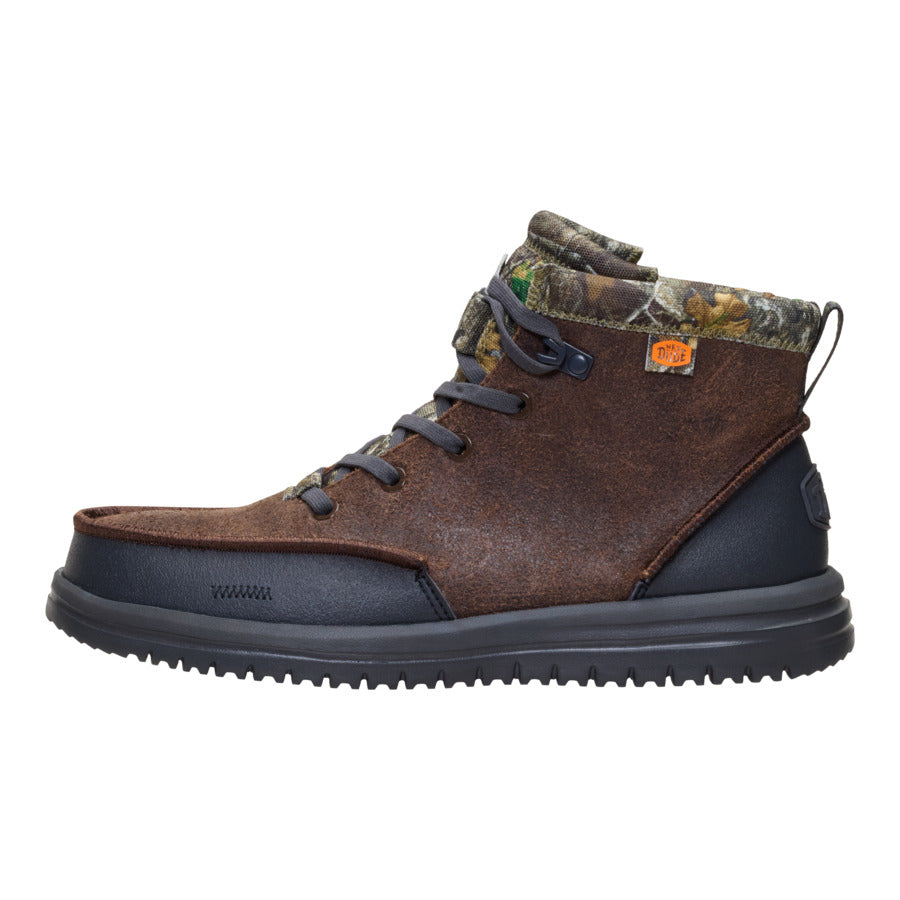 Bradley Realtree Edge Suede – Mole Brown/Camo