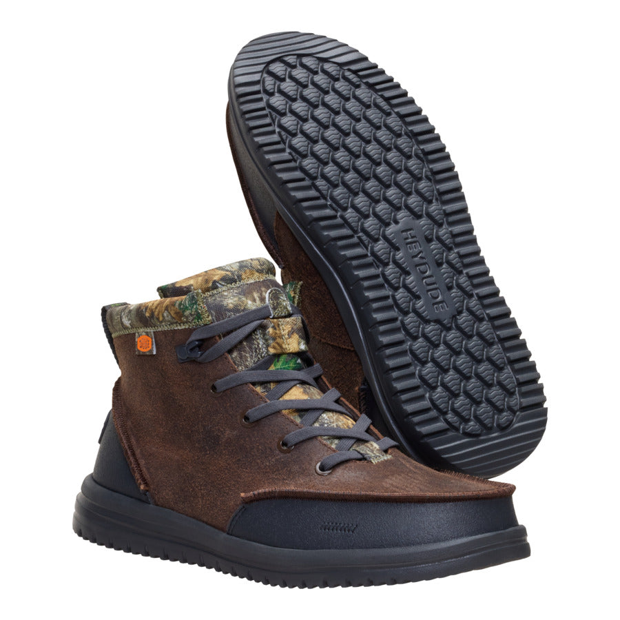 Bradley Realtree Edge Suede – Mole Brown/Camo - Image 4
