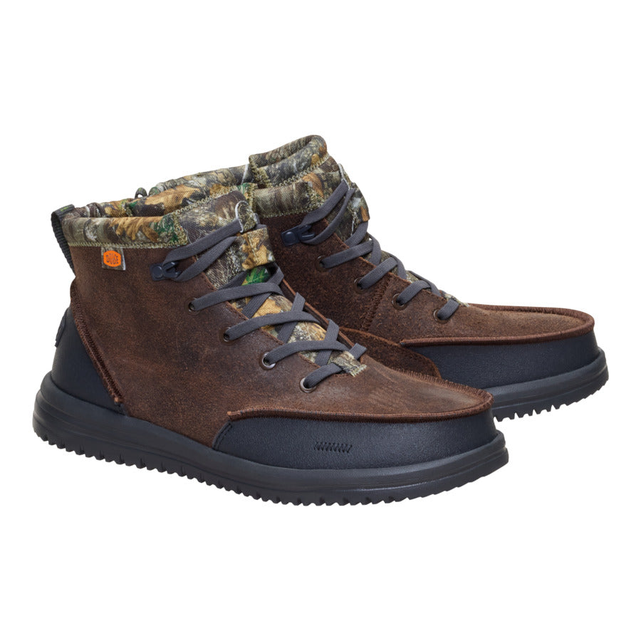 Bradley Realtree Edge Suede – Mole Brown/Camo - Image 3