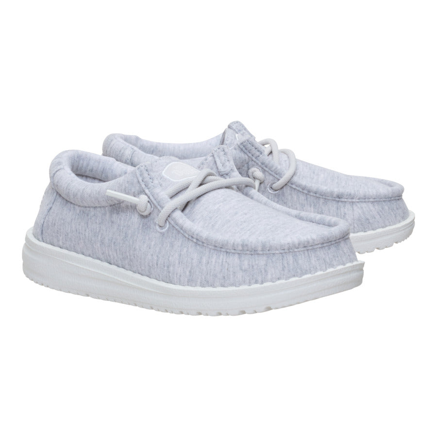 Wally Youth Stretch Jersey – Light Grey - Image 2