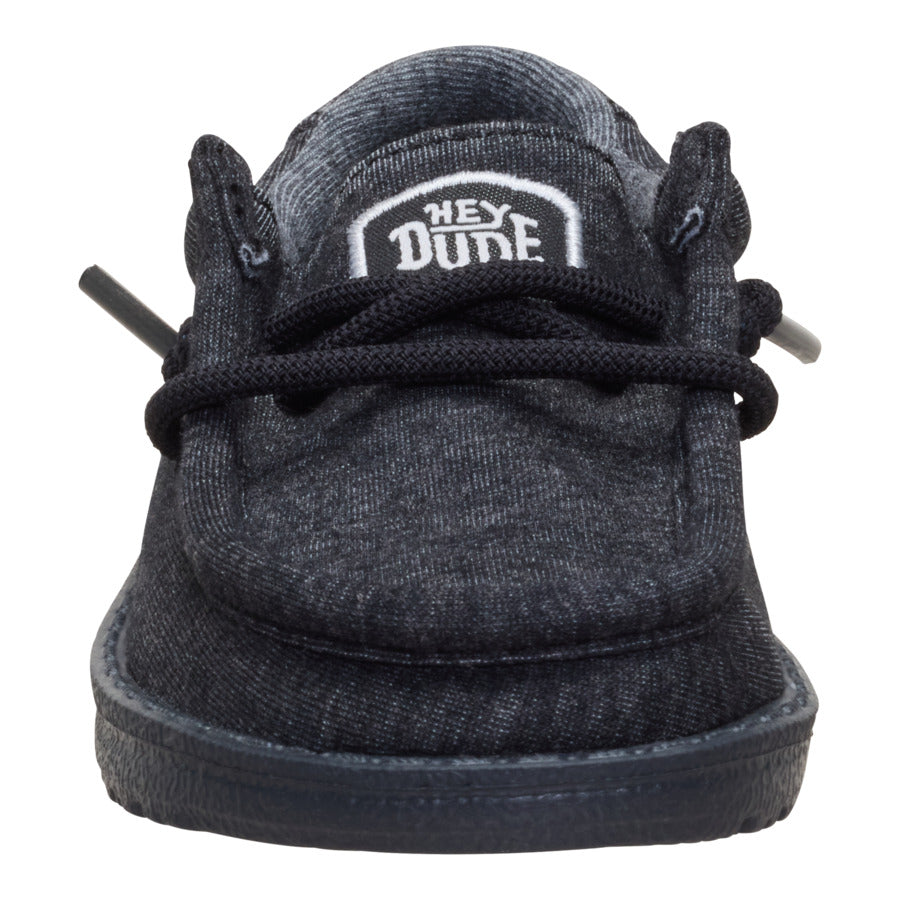 Wally Toddler Stretch Jersey – Black - Image 4