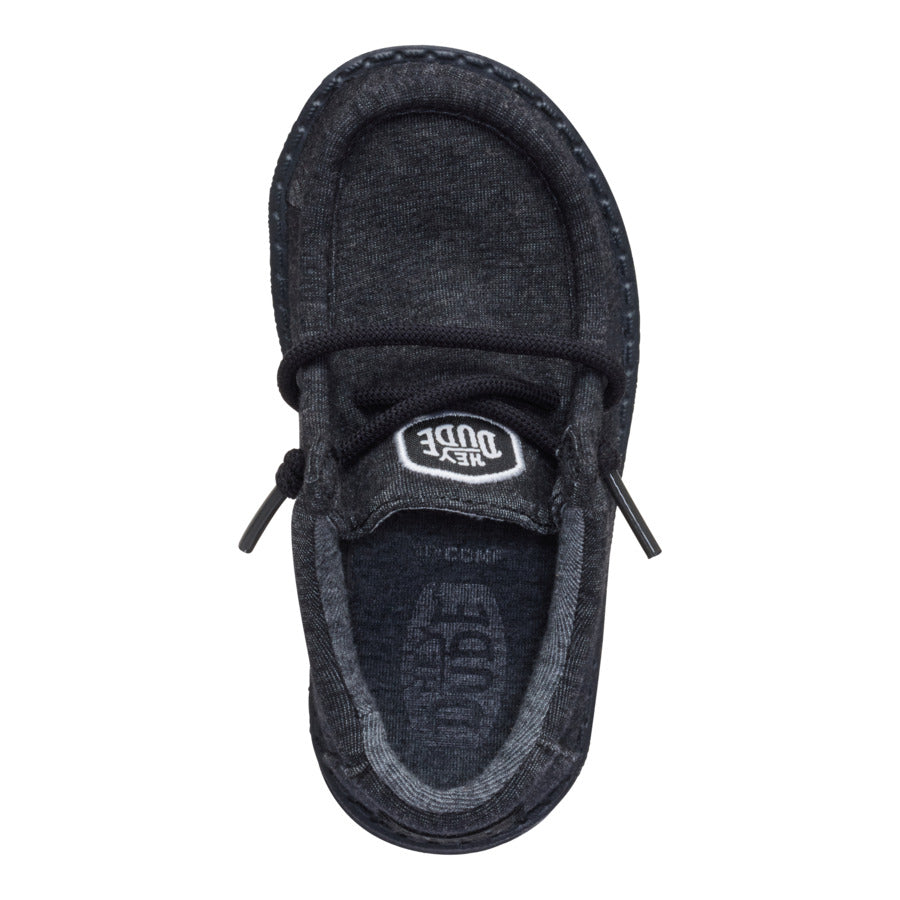 Wally Toddler Stretch Jersey – Black - Image 6