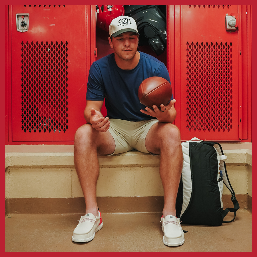 Wally Funk Georgia Bulldogs – Varsity Red/Chalk - Image 2