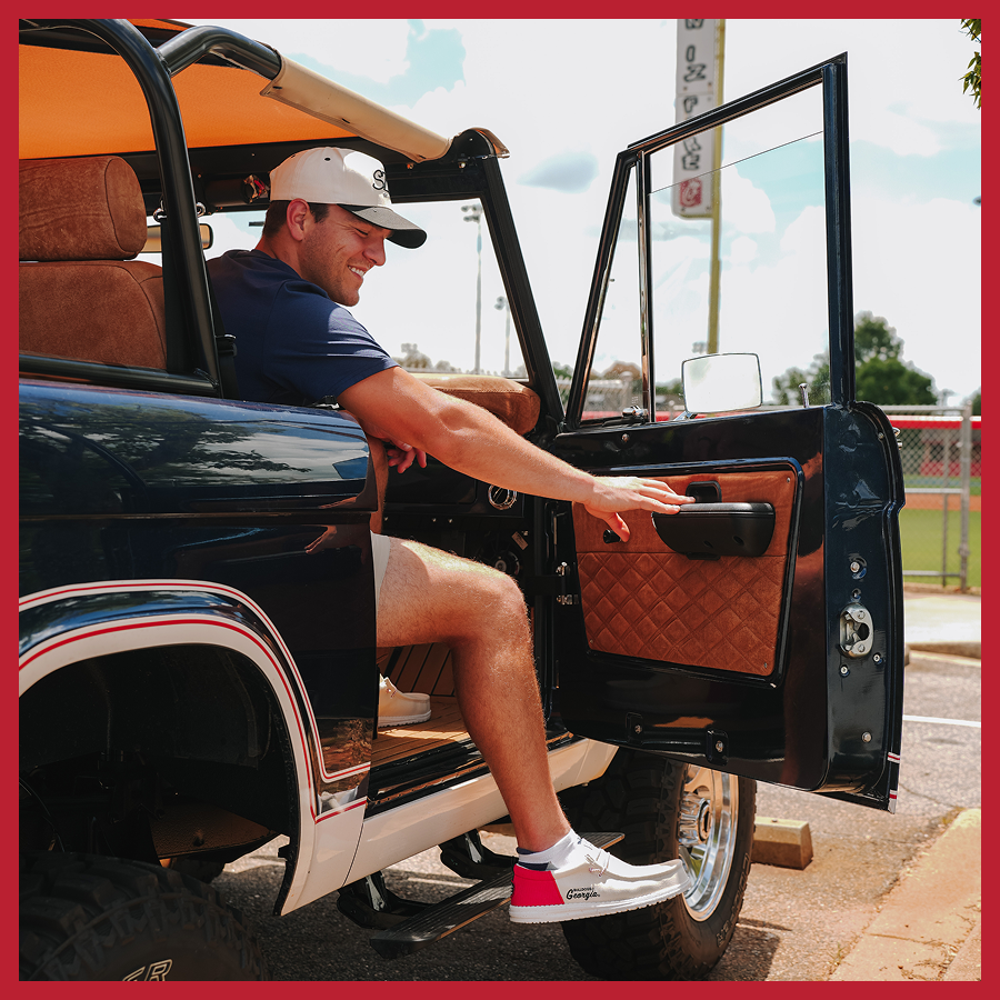 Wally Funk Georgia Bulldogs – Varsity Red/Chalk - Image 8